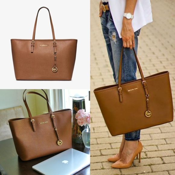 Michael Kors Handbags - Michaels Kors Jet Set Travel Multifunction Tote